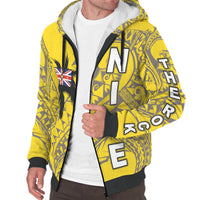 Niuean Sherpa Hoodie - Uga Crab Niue - Polynesian Pride