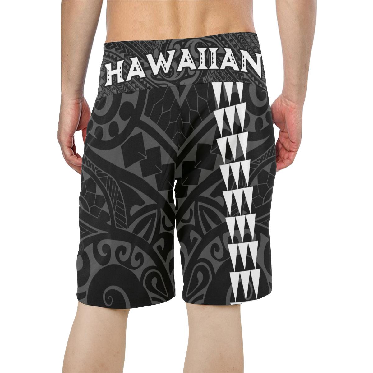 Hawaii Polynesian Warrior Board Shorts V.2 Polynesian Pride