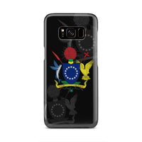 Cook Islands Phone Case - Coat Of Arms Samsung Galaxy S8 Black One Style - Polynesian Pride