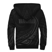 Hawaii Sherpa Hoodie - Frida Style - Gray - Polynesian Pride