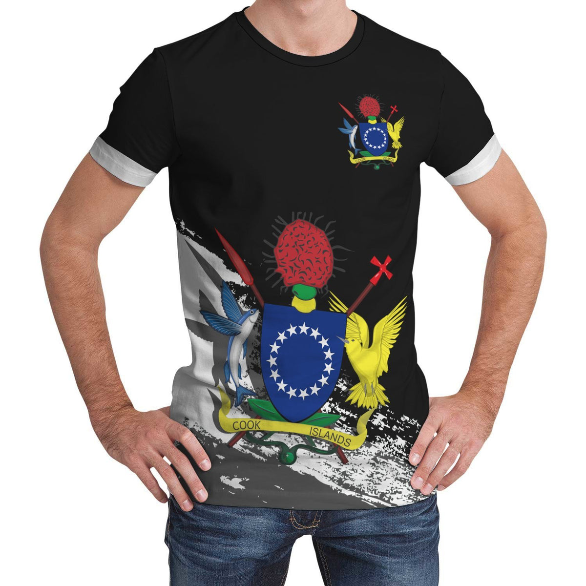 Cook Islands Special T Shirt Unisex Black - Polynesian Pride