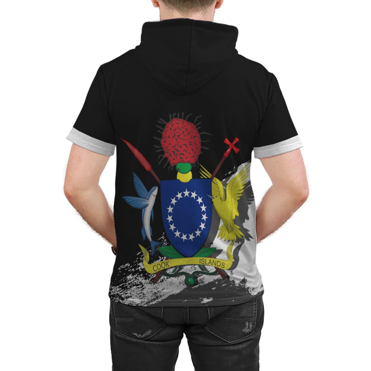Cook Islands Special Hooded T Shirt - Polynesian Pride