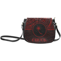 Chuuk States Classic Saddle Bag - Red Version Chuuk Large Red - Polynesian Pride
