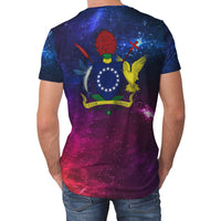 Cook Islands T Shirt Galaxy - Polynesian Pride