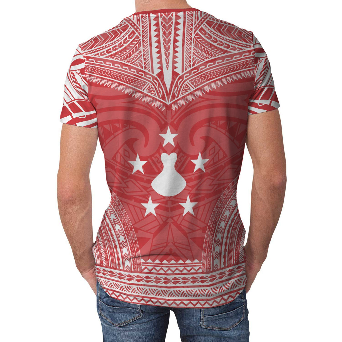 Austral Islands T Shirt Austral Islands Polynesian Chief Red Version - Polynesian Pride