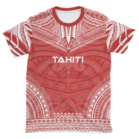 Tahiti T Shirt Tahiti Polynesian Chief Red Version - Polynesian Pride