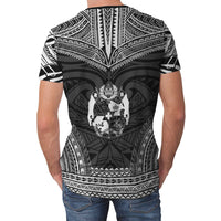 Tonga T Shirt Tonga Polynesian Chief Black Version - Polynesian Pride