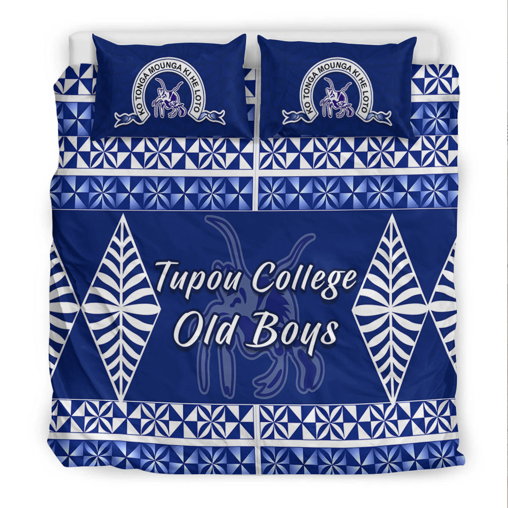 Old Boys of Tupou College Bedding Set 155th Anniversary LT13 - Polynesian Pride