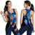 Tahiti Woman's Racerback Tank - Vintage Tribal Mountain - Polynesian Pride