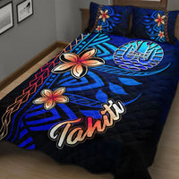 Tahiti Quilt Bed Set - Vintage Tribal Mountain - Polynesian Pride