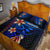 Fiji Quilt Bed Set - Vintage Tribal Mountain Crest