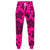 Polynesian Turtle Palm And Sea Pebbles Pink Joggers Unisex Pink - Polynesian Pride