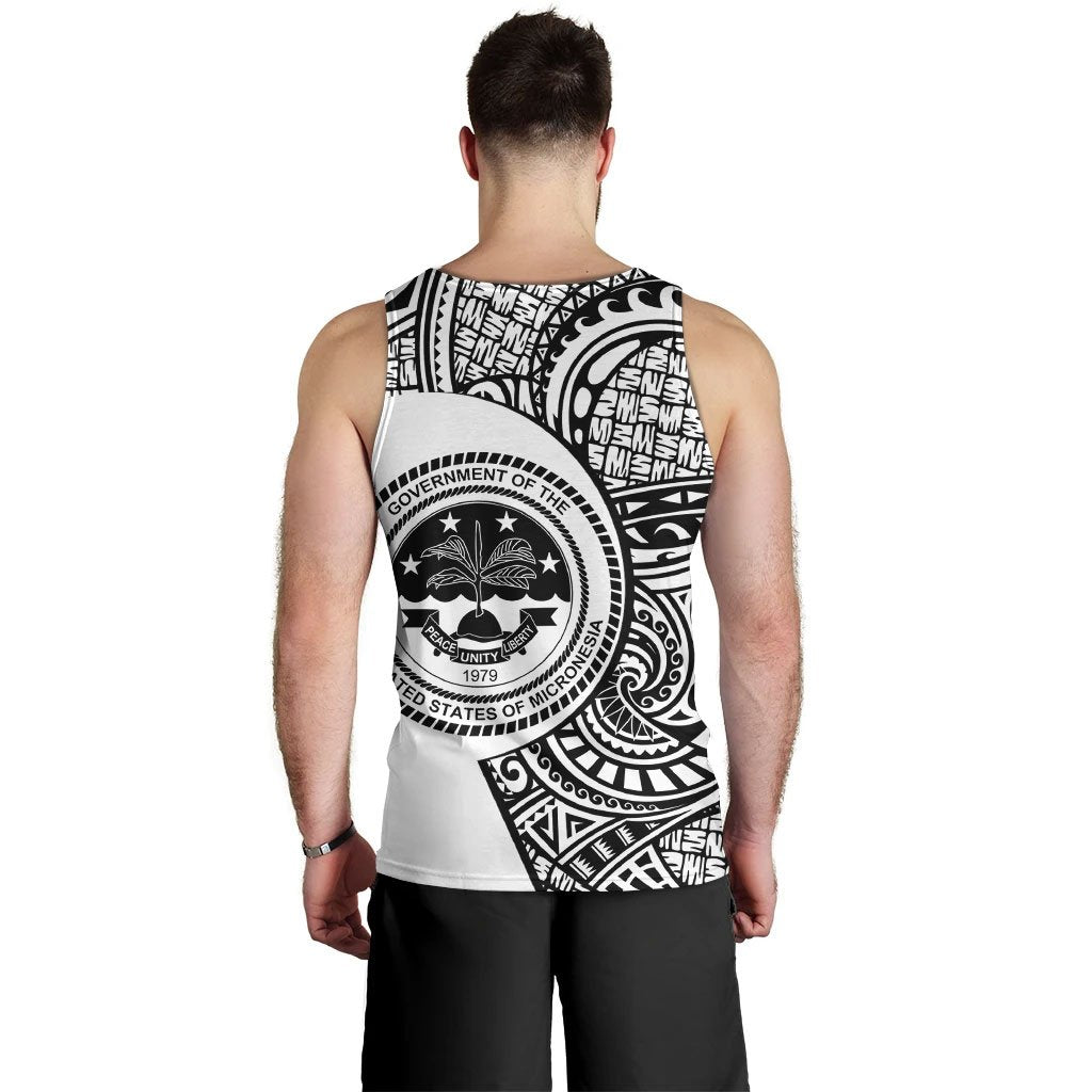 Federated States of Micronesia Polynesian Men's Tank Top - Go Fishing - Polynesian Pride