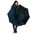 Seal Of Hawaii Umbrella Blue - Circle Style Umbrella One Size Blue - Polynesian Pride
