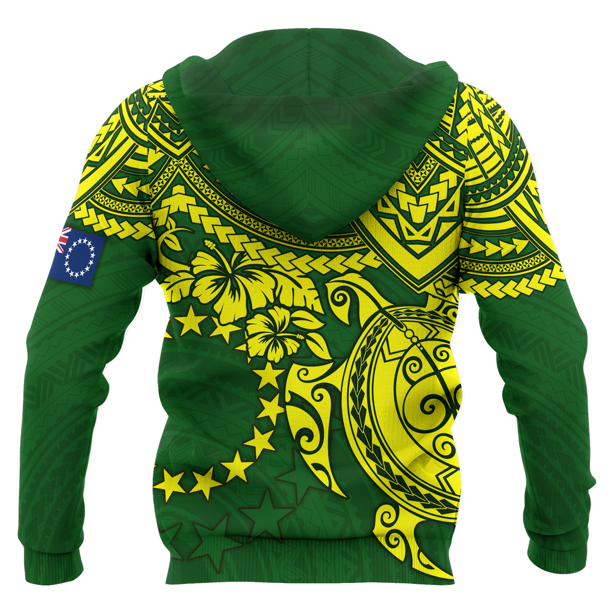 Cook Islands Hoodie Polynesian Turtle - Polynesian Pride