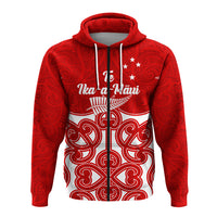 New Zealand North Island (Te Ika a Maui) Pride Zip Hoodie LT12 - Polynesian Pride