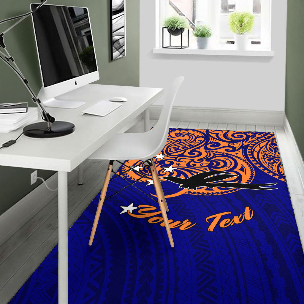 (Custom Personalised) Papua New Guinea New Ireland Pride Area Rug - LT12 - Polynesian Pride