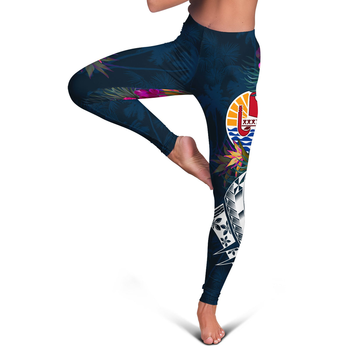 Tahiti Leggings - Tahiti Summer Vibes - Polynesian Pride