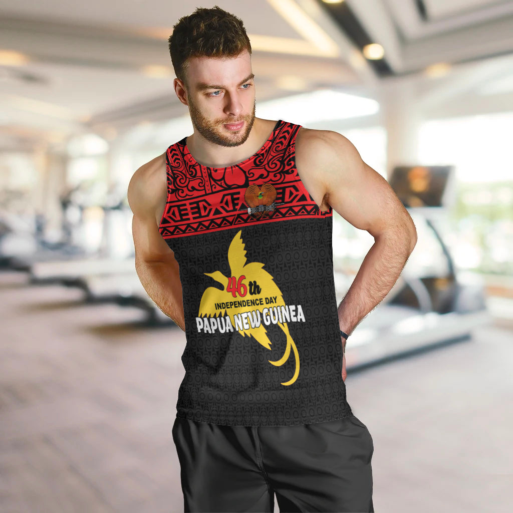 (Custom Personalised) Papua New Guinea Independence Day Men Tank Top - LT12 - Polynesian Pride