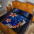 Papua New Guinea Custom Personalised Quilt Bed Set - Vintage Tribal Mountain