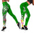 Tonga Custom Personalised Legging - Turtle Plumeria (GREEN) Green - Polynesian Pride