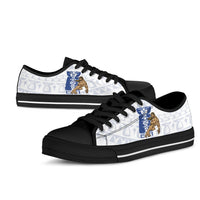 Guam Low Top Shoe - Chamorro With Puntan Blue Color - Polynesian Pride