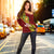 Tonga Vava'u High School Tongan Patterns Women Off Shoulder Sweater - LT12 - Polynesian Pride