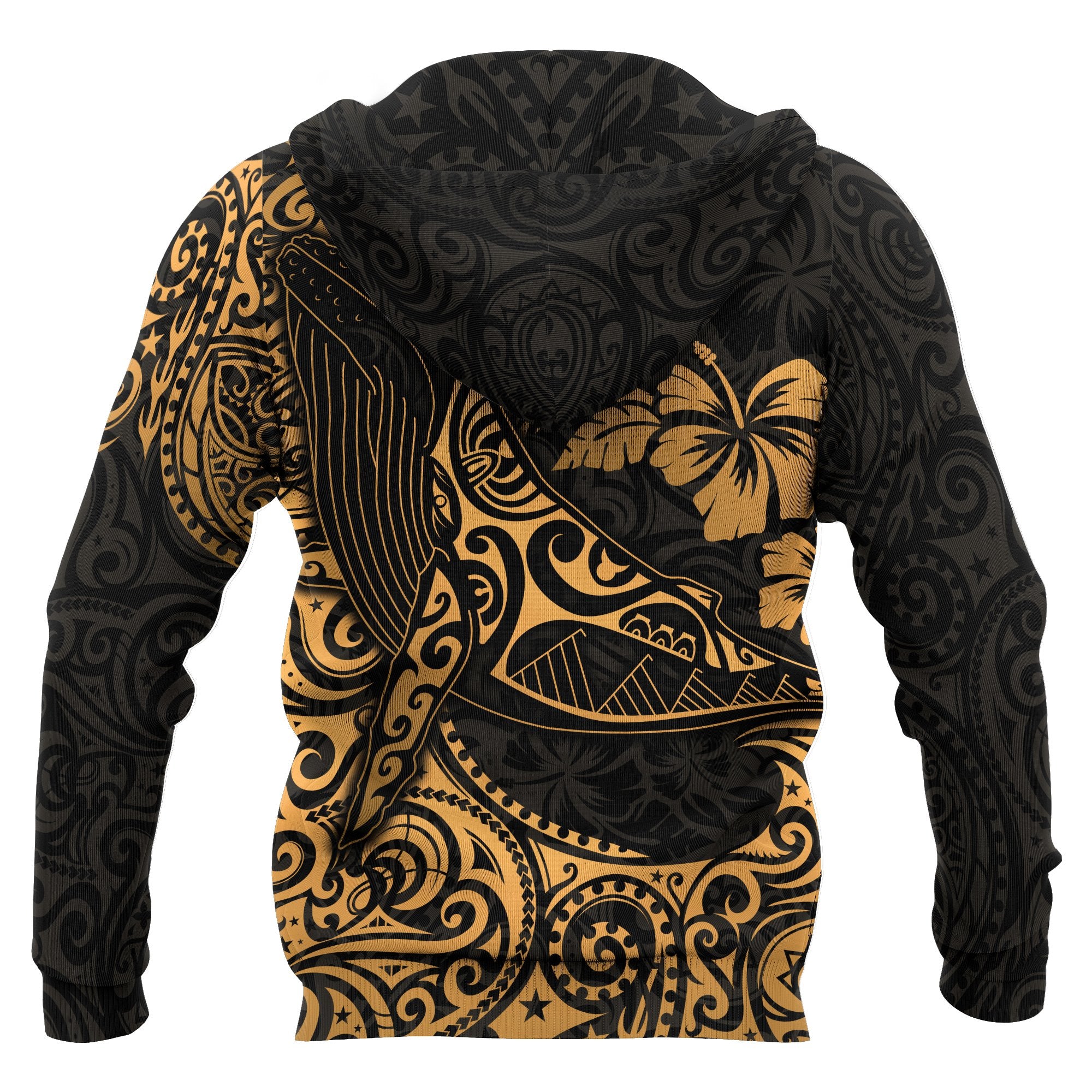 Custom Virgo Zodiac Polynesian Zip Hoodie Unique Style Black LT8