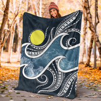 Palau Polynesian Premium Blanket - Ocean Style - Polynesian Pride