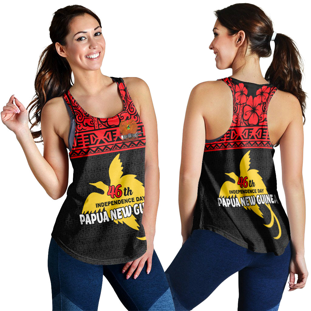 Papua New Guinea Independence Day Women Tank Top - LT12 Red - Polynesian Pride