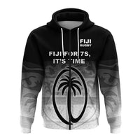 Fiji Rugby Zip up Hoodie Fiji For 7s, Its Time LT20 - Polynesian Pride