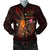 Fiji Polynesian Personalised Men's Bomber Jacket - Legend of Fiji (Red) Red - Polynesian Pride
