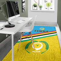 Vanuatu Torba Province Area Rug - Flag Style - LT12 - Polynesian Pride