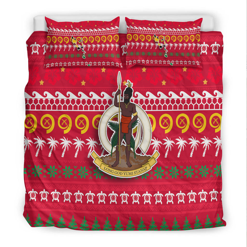 Vanuatu Christmas Bedding Set - Ugly Christmas - LT12 - Polynesian Pride