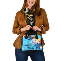 Marshall Islands Shoulder Handbag - Tropical One Size Black - Polynesian Pride