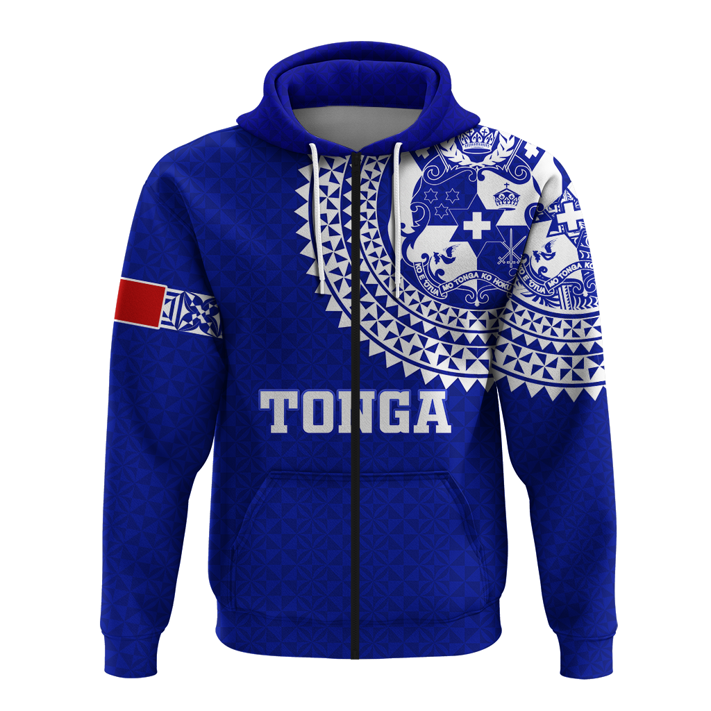 Tonga Hoodie Tongan Blue Turtle LT12 - Polynesian Pride