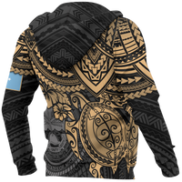Federated States of Micronesia Hoodie (Zip up) Golden Turtle - Polynesian Pride