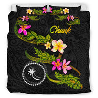 Chuuk Polynesian Bedding Set - Plumeria Tribal - Polynesian Pride