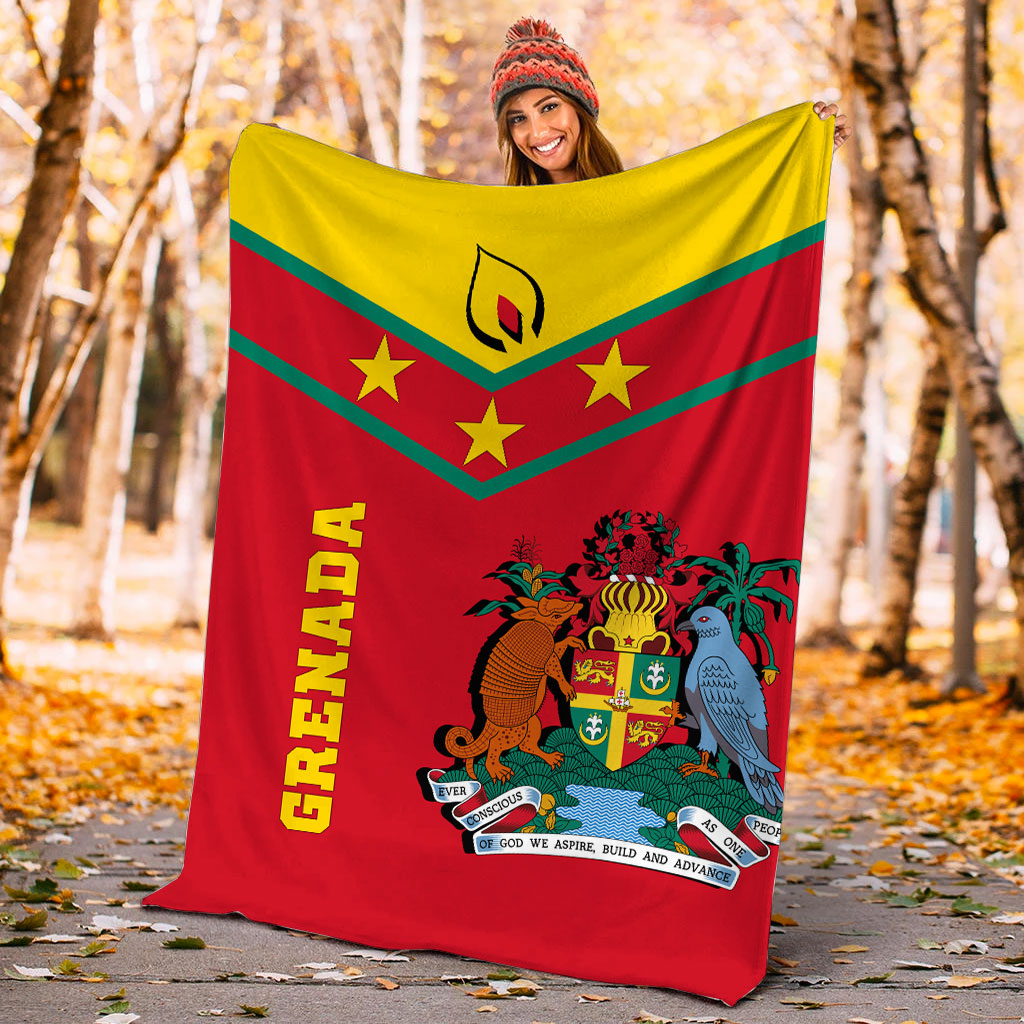 Grenada Blanket - Proud Grenadian - LT12 - Polynesian Pride
