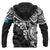 Yap Polynesian Hoodie White Turtle - Polynesian Pride