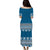 NE Fiji Bula Dress Ancient Tropical Pattern Puletasi Dress Ver.04 LT14 - Polynesian Pride