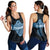 Tavarua Fiji Tapa Tribal Women Tank Top - LT12 Blue - Polynesian Pride