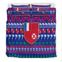 Wallis and Futuna Christmas Bedding Set - Ugly Christmas - LT12 - Polynesian Pride