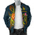 New Caledonia Polynesian Men's Bomber Jacket - Legend of New Caledonia (Blue) - Polynesian Pride