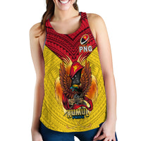 Papua New Guinea Rugby Kumul Pride Women Tank Top - LT2 - Polynesian Pride