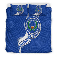 Pohnpei Bedding Set - Micronesia Pride Blue - LT12 - Polynesian Pride