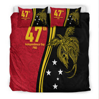Papua New Guinea Independence Anniversary Polynesian Tribal Bedding Set - LT12 - Polynesian Pride