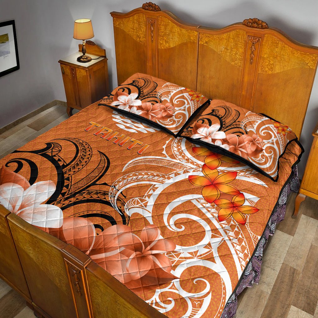Tahiti Quilt Bed Set - Tahitians Spirit - Polynesian Pride