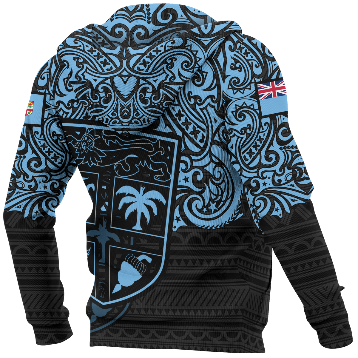 Fiji Polynesian Hoodie (Zip up) Pride of Fiji - Polynesian Pride