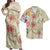 Matching Dress and Hawaiian Shirt Hawaii Triple Marble Turtle Polynesian Hibiscus Benjamin Style Beige RLT14 - Polynesian Pride